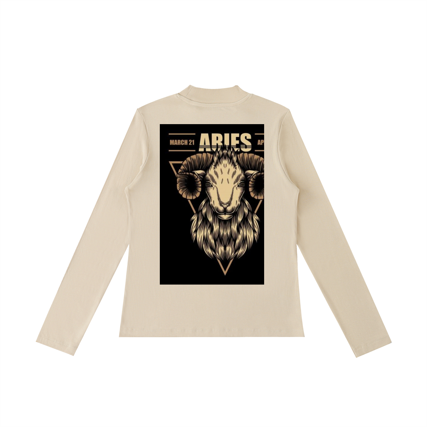 Essential Mock Neck Long Sleeve T-Shirt